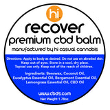 hi Recover CBD 50 mG Infused Balm